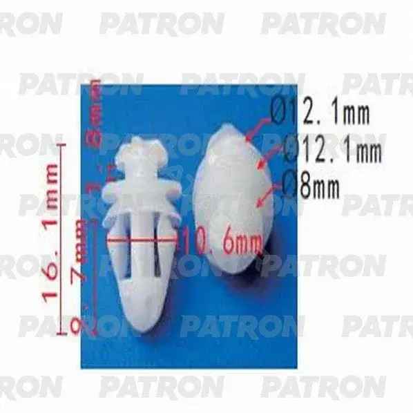 Клипсы, фиксаторы, зажимы PATRON P37-0910