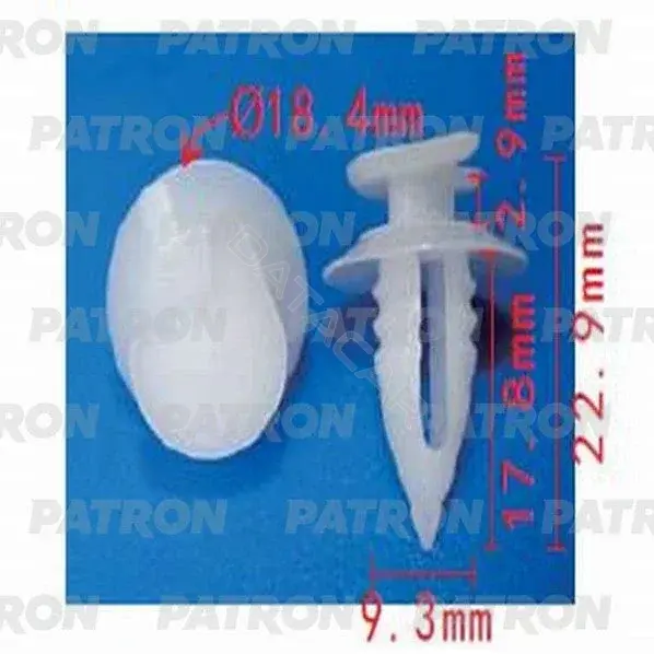 Клипсы, фиксаторы, зажимы PATRON P37-0913