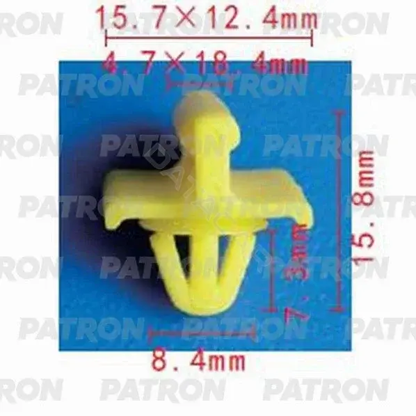 Клипсы, фиксаторы, зажимы PATRON P37-0927