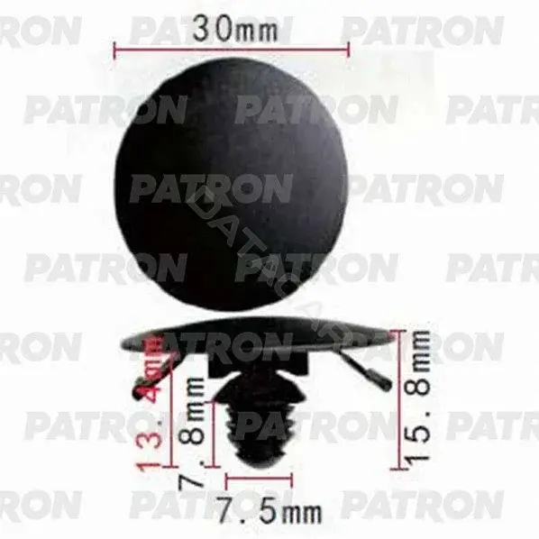 Клипсы, фиксаторы, зажимы PATRON P37-0945