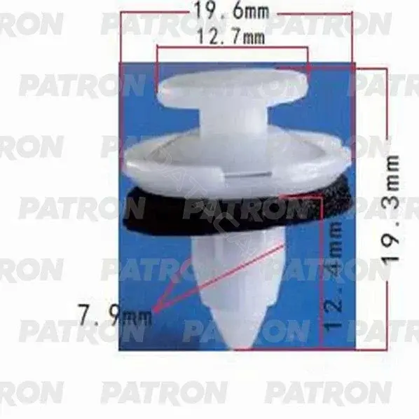 Клипсы, фиксаторы, зажимы PATRON P37-0954