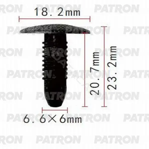 Клипсы, фиксаторы, зажимы PATRON P37-0994