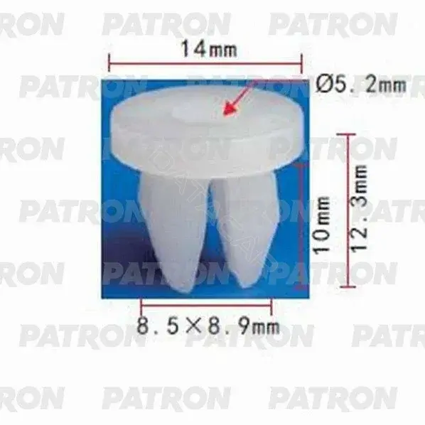 Клипсы, фиксаторы, зажимы PATRON P37-1022