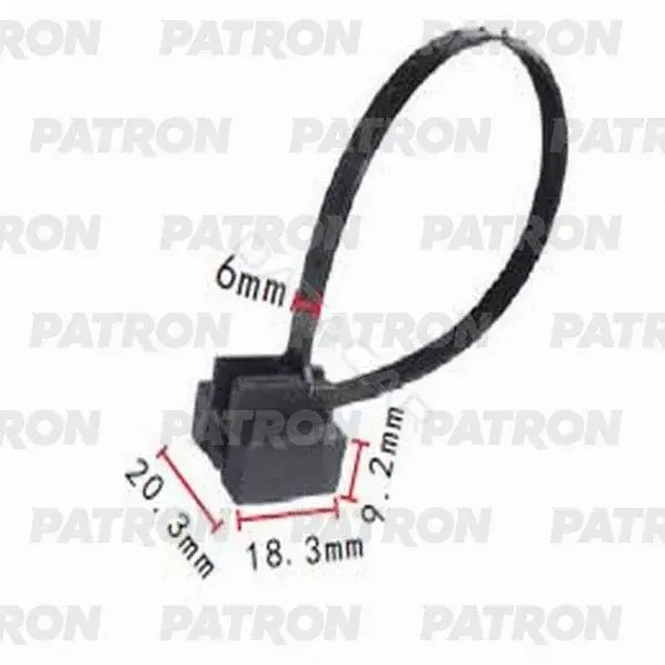 Клипсы, фиксаторы, зажимы PATRON P37-1047