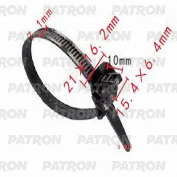 Клипсы, фиксаторы, зажимы PATRON P37-1051