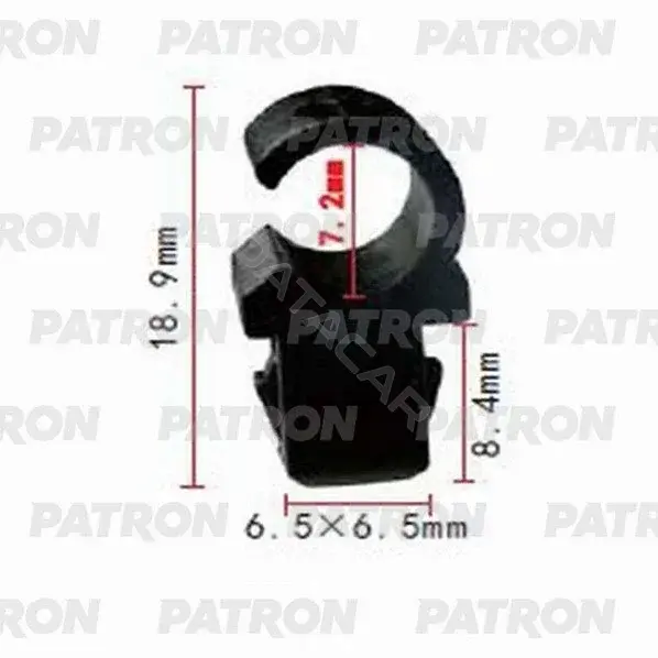 Клипсы, фиксаторы, зажимы PATRON P37-1057