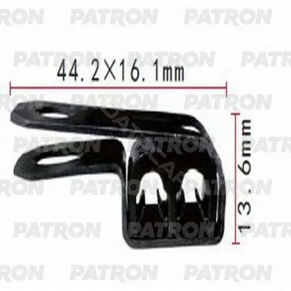 Клипсы, фиксаторы, зажимы PATRON P37-1073