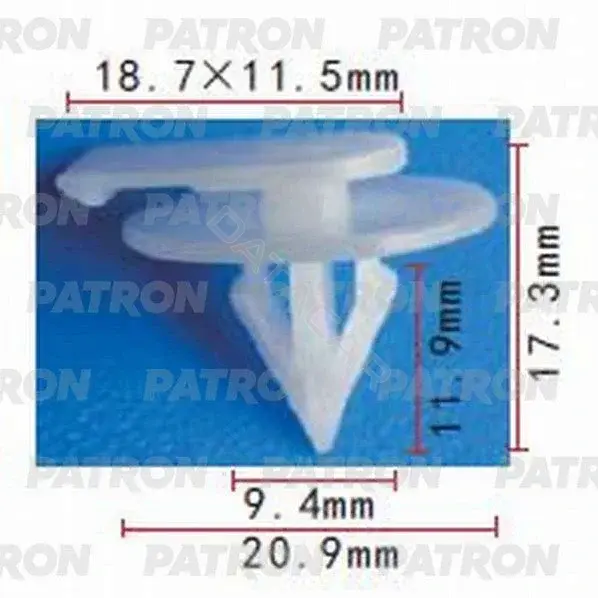 Клипсы, фиксаторы, зажимы PATRON P37-1091