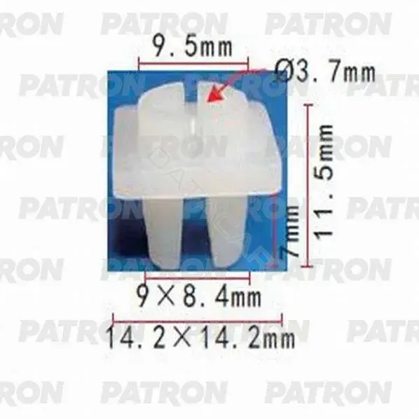 Клипсы, фиксаторы, зажимы PATRON P37-1099