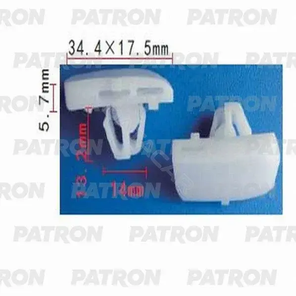Клипсы, фиксаторы, зажимы PATRON P37-1108