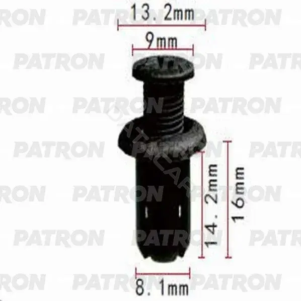 Клипсы, фиксаторы, зажимы PATRON P37-1109
