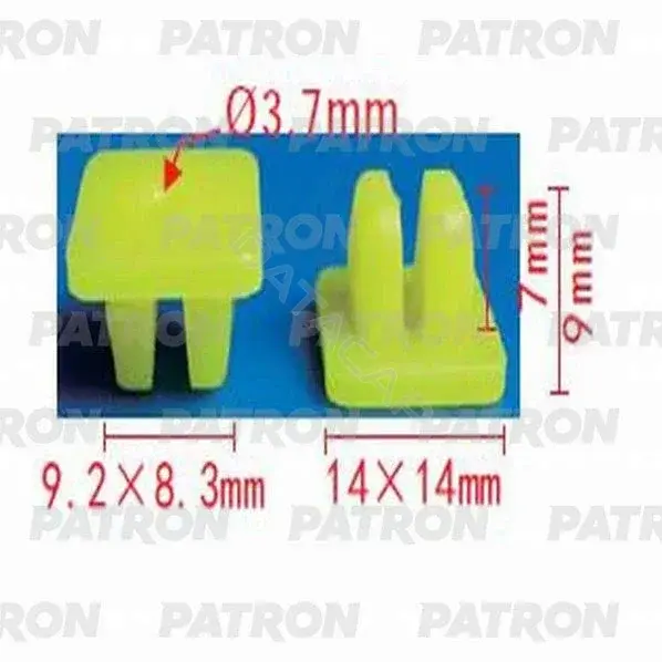 Клипсы, фиксаторы, зажимы PATRON P37-1116