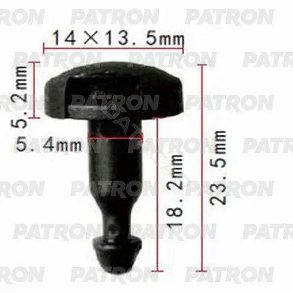 Клипсы, фиксаторы, зажимы PATRON P37-1131
