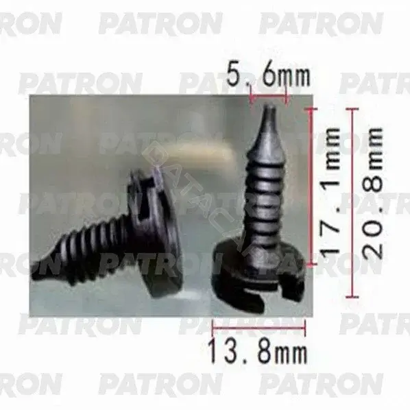 Клипсы, фиксаторы, зажимы PATRON P37-1149