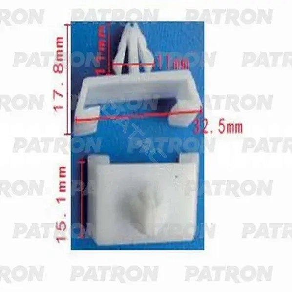 Клипсы, фиксаторы, зажимы PATRON P37-1154
