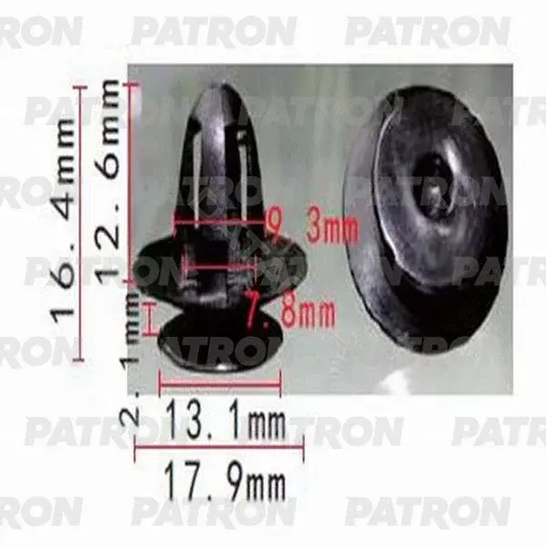 Клипсы, фиксаторы, зажимы PATRON P37-1155