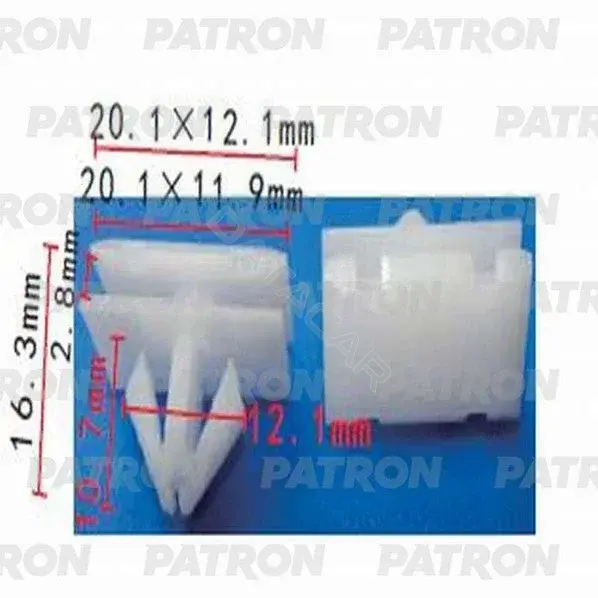 Клипсы, фиксаторы, зажимы PATRON P37-1159