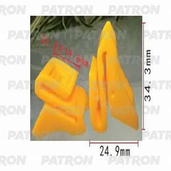 Клипсы, фиксаторы, зажимы PATRON P37-1167