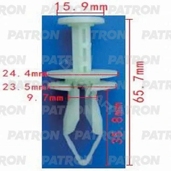 Клипсы, фиксаторы, зажимы PATRON P37-1178
