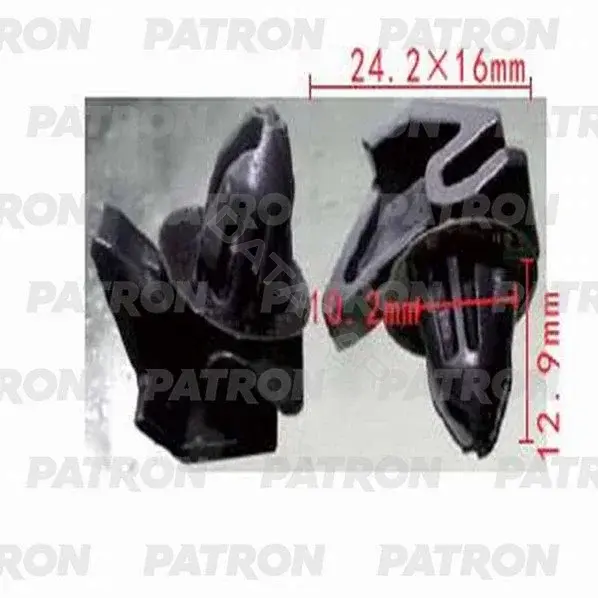 Клипсы, фиксаторы, зажимы PATRON P37-1185