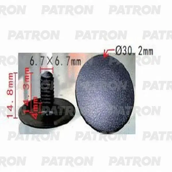 Клипсы, фиксаторы, зажимы PATRON P37-1197