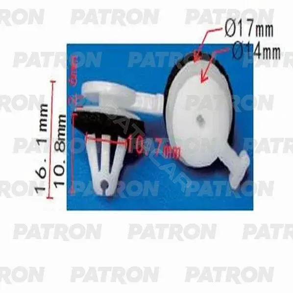 Клипсы, фиксаторы, зажимы PATRON P37-1209