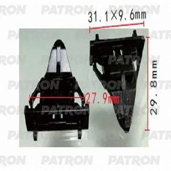 Клипсы, фиксаторы, зажимы PATRON P37-1216