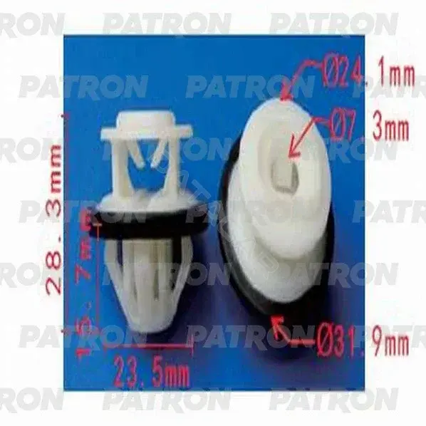 Клипсы, фиксаторы, зажимы PATRON P37-1231