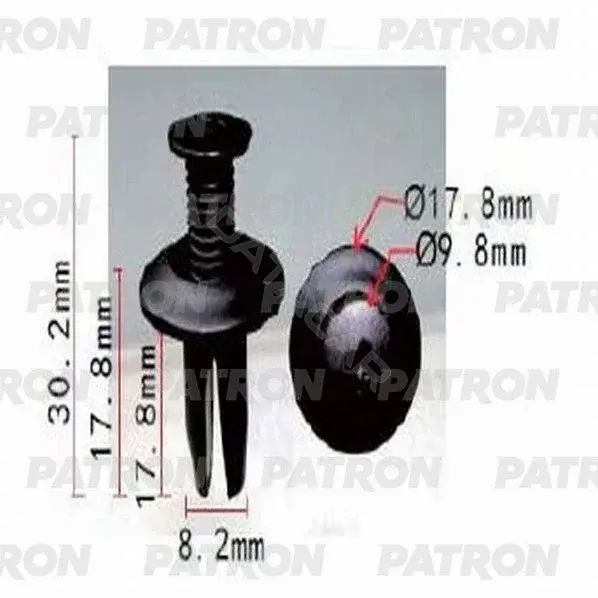 Клипсы, фиксаторы, зажимы PATRON P37-1234