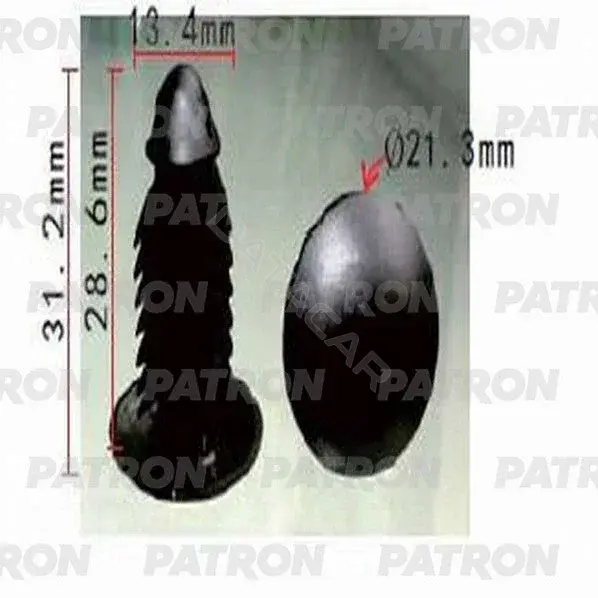 Клипсы, фиксаторы, зажимы PATRON P37-1247