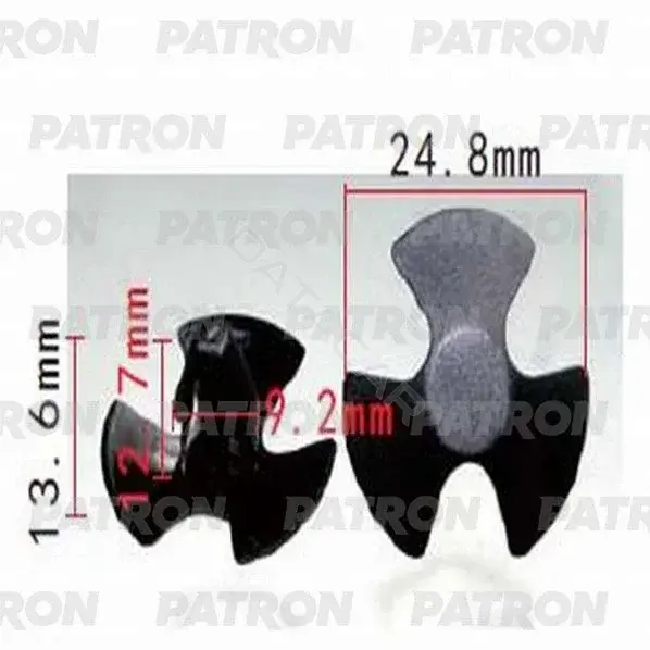 Клипсы, фиксаторы, зажимы PATRON P37-1271