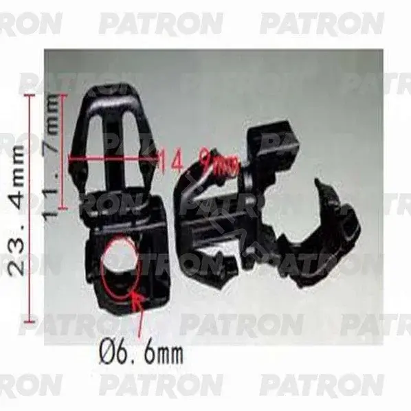 Клипсы, фиксаторы, зажимы PATRON P37-1273