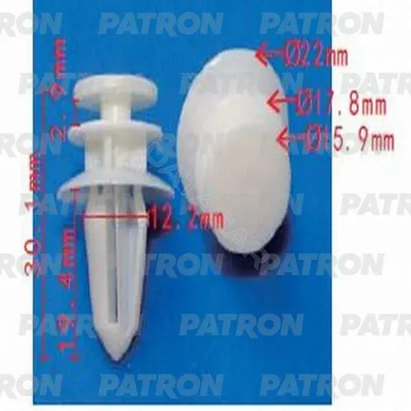 Клипсы, фиксаторы, зажимы PATRON P37-1274