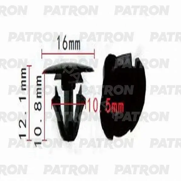 Клипсы, фиксаторы, зажимы PATRON P37-1291
