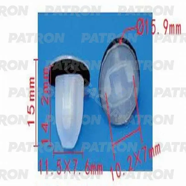 Клипсы, фиксаторы, зажимы PATRON P37-1292