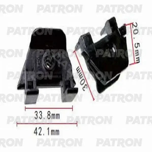 Клипсы, фиксаторы, зажимы PATRON P37-1293