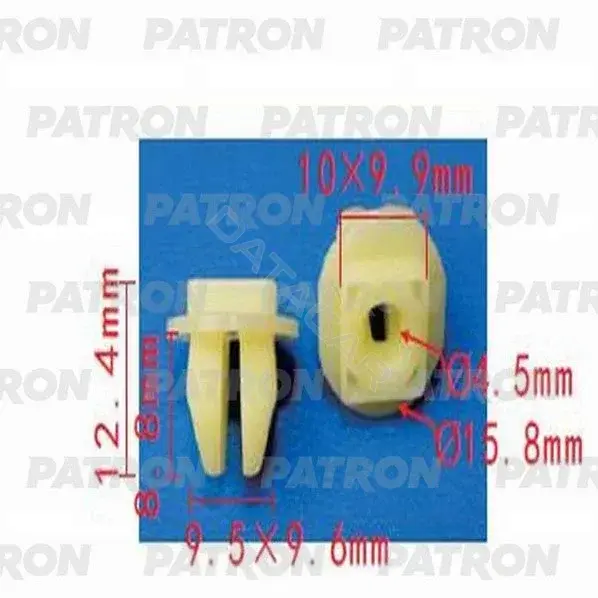 Клипсы, фиксаторы, зажимы PATRON P37-1297