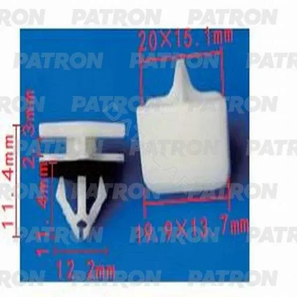 Клипсы, фиксаторы, зажимы PATRON P37-1301