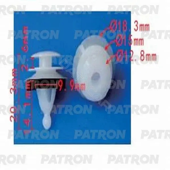 Клипсы, фиксаторы, зажимы PATRON P37-1311