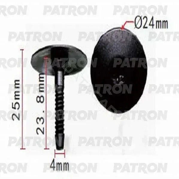 Клипсы, фиксаторы, зажимы PATRON P37-1320