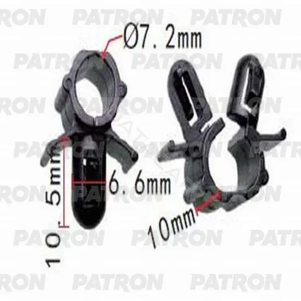 Клипсы, фиксаторы, зажимы PATRON P37-1329