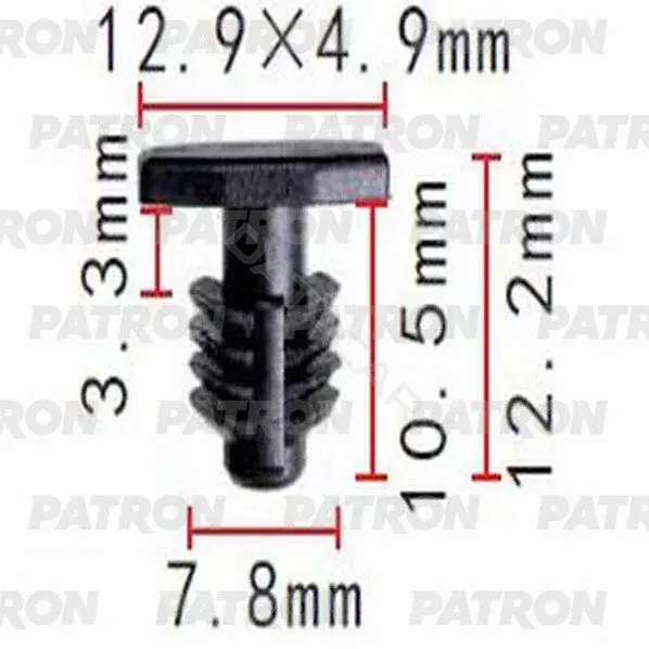 Клипсы, фиксаторы, зажимы PATRON P37-1353