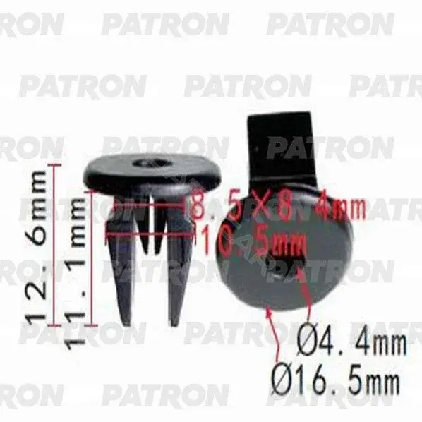 Клипсы, фиксаторы, зажимы PATRON P37-1361