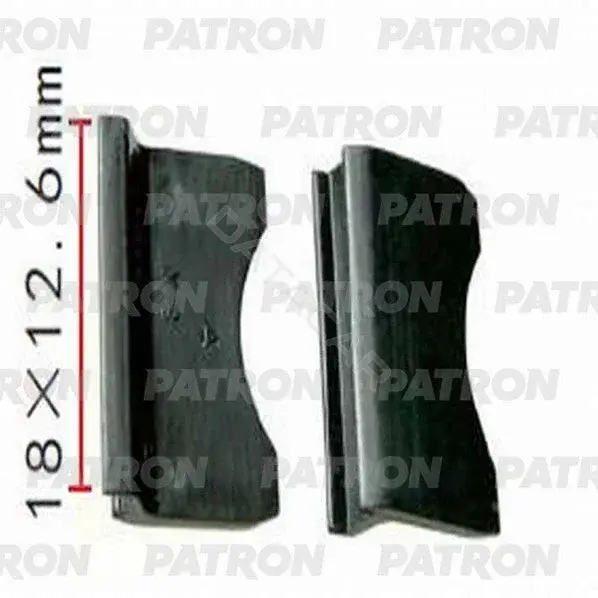 Клипсы, фиксаторы, зажимы PATRON P37-1366