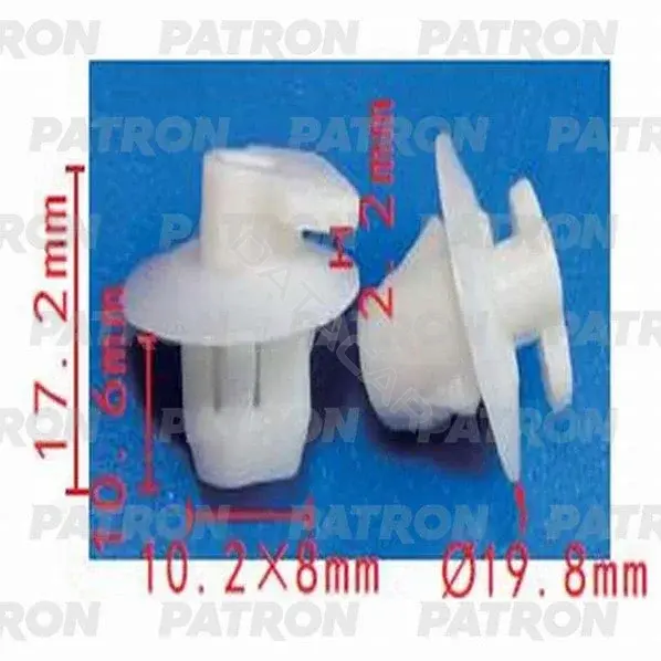 Клипсы, фиксаторы, зажимы PATRON P37-1369