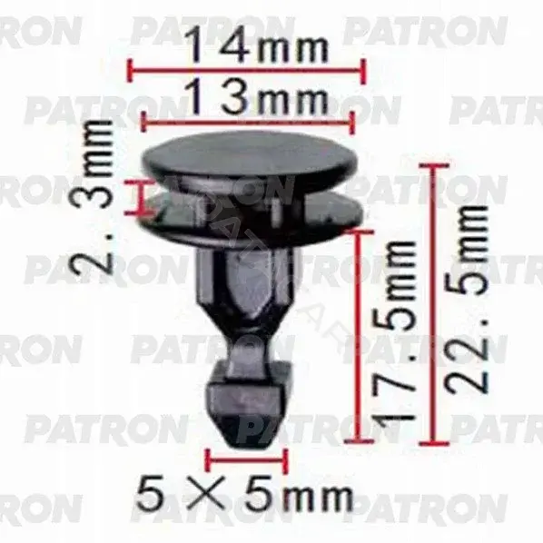 Клипсы, фиксаторы, зажимы PATRON P37-1388