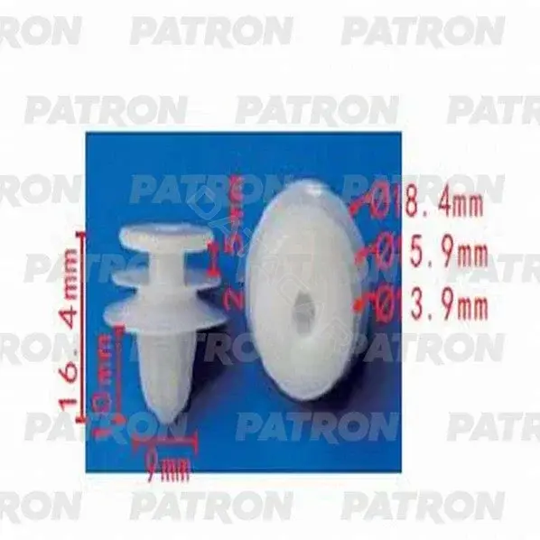 Клипсы, фиксаторы, зажимы PATRON P37-1414