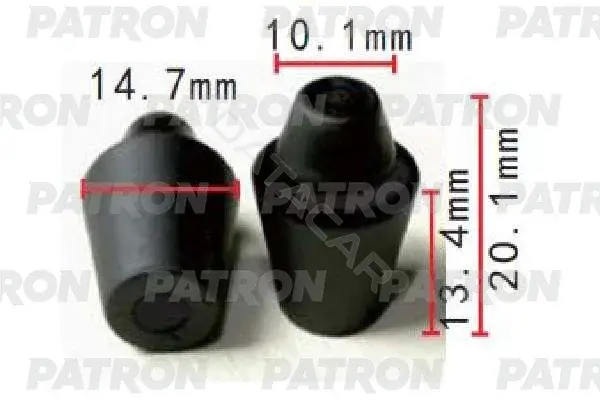 Клипсы, фиксаторы, зажимы PATRON P37-1462