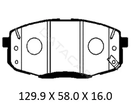 Тормозные колодки PATRON PBP095KOR