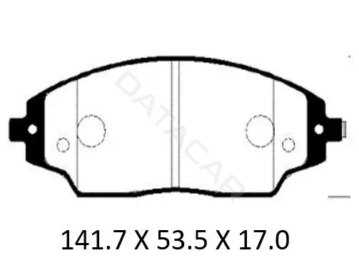 Тормозные колодки PATRON PBP123KOR